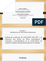 Actividad No.1. Importancia de La Comunicación Interpersonal