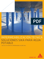 Soluciones Sika para Agua Potable