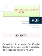 Classificação Decimal de Dewey