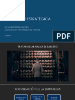 Dirección Estratégica - Presencial - Clase 4