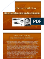 Nikola Tesla Death Ray