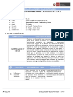 MATRIZ EVALUACIÓN DIAGNÓSTICA 1er GRADO