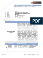 MATRIZ EVALUACIÓN DIAGNOSTICA 3er GRADO