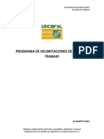 Programa de Limitacion de Centro de Trabajo