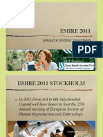 Stockholm 2011 - European Society of Human Reproduction and Embryology