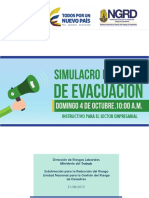 Instructivo Simulacro Sector Empresas