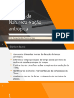 Tempos Geológicos e Teorias da Evolução Terrestre