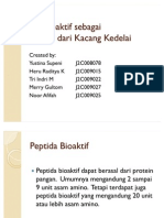 Peptida Bioaktif Sebagai Antikanker Dari Kacang Kedelai