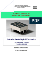 Introduction To Digital Electronics: National Diploma in Computer Technology