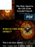 The Holy Spirit in The Life of The Synodal Church