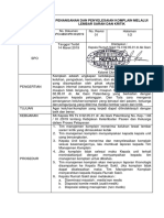 Spo Penanganan Dan Penyelesaian Komplain Melalui Lembar Saran Dan Kritik