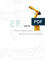 ESTUN Low Payloads Robot Mechanical Unit Operator's Manual M-0101EN-02