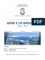 Avisos a los Navegantes Mayo 2022 Perú