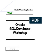 Oracle SQL Developer Workshop