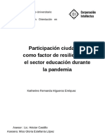 Participación Ciudadana Como Factor de Resiliencia en El Sector Educación Durante La Pandemia (1)