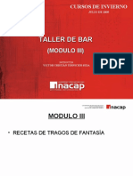 Dossier Bar Modulo 3