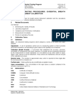 Annual Calibration Schedule Template | PDF