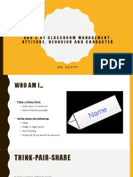District PD - Classroom Management Presentation - Finalized 2