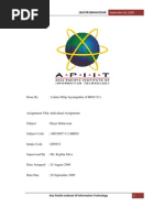 Buyer Behaviour Assignment