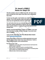 Dr Jamalâs USMLE Notes for Step 2 CK