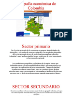 Geografía Económica de Colombia