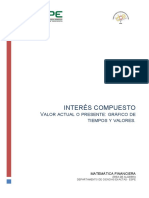 2 5 Valor Actual o Presente Grafico de Tiempos y Valores.