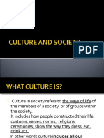 Defining Culture and Society