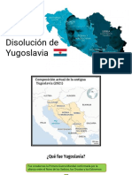 Disolución de Yugoslavia