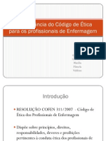 A importância do Código de Ética para os