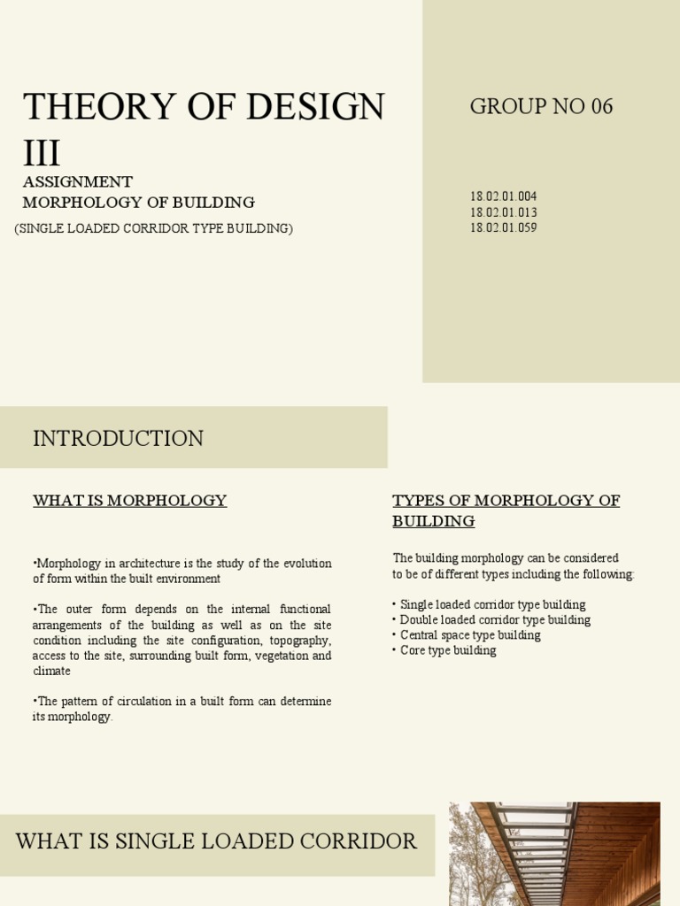 Single Loaded Corridor Building Design | PDF | Stairs | Building