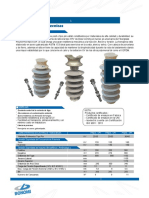 Tipo Pin. Line Post Polimerico Isoelectric 2020