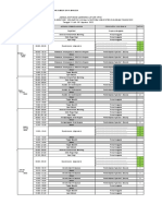 Jadwal Latsat Gol, II Ang. III Dan IV