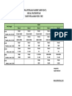 Jadwal Pat 2022