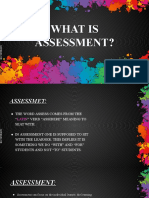 What Is Assessment?