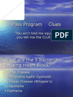 Pass Program Clues