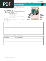 Activity Guide - Variables Make - Unit 4 Lesson 4