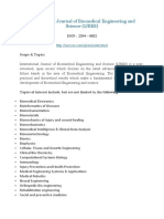 International Journal of Biomedical Engineering and Science (IJBES)