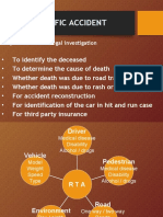 Road Traffic Accident: Purpose of Medico-Legal Investigation
