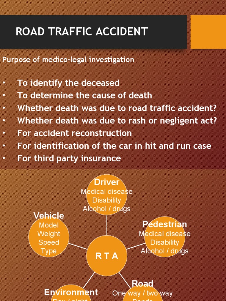 Medico-Legal Aspects of Road Accidents | PDF | Traffic Collision | Traffic