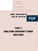 FABRIC FUNDAMENTALS- FINAL JURY