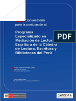 Bases Programa Especializado Cátedra 2022 PDF