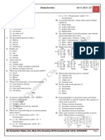 Biomolecules 10+2, 2021-22, 30 Question