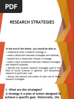 Research Strategies