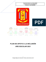 Plan Inclusión Colegio Unamuno