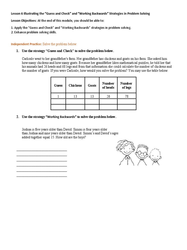 Independent Practice Solve The Problem Below PDF