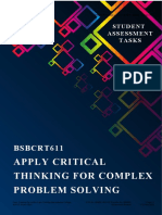 BSBCRT611 Student Assessment Booklet Mar 2022