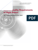 Balance Quality Requirements of Rigid Rotors