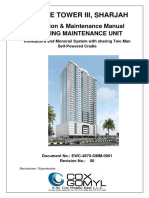 Future Tower Iii, Sharjah: Operation & Maintenance Manual Building Maintenance Unit