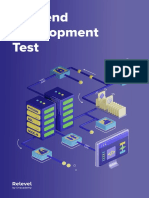 Backend Development Test