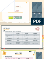 Kelas 11 - Koloid